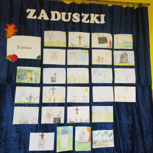 Wystawa prac plastycznych pt. "Zaduszki"