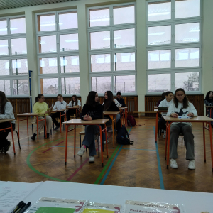 Uczniowie biorą udział w  XXII Gminnym Konkursie Ortograficznym „Z ortografią , na co dzień” 